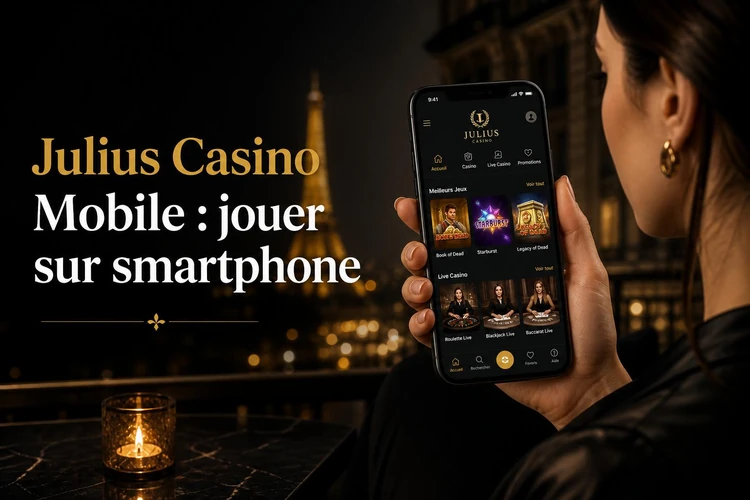 Julius Casino Mobile : Jouer directement depuis son smartphone