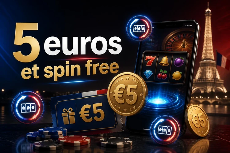 Les offres spécifiques : julius casino 5 euros et spin free