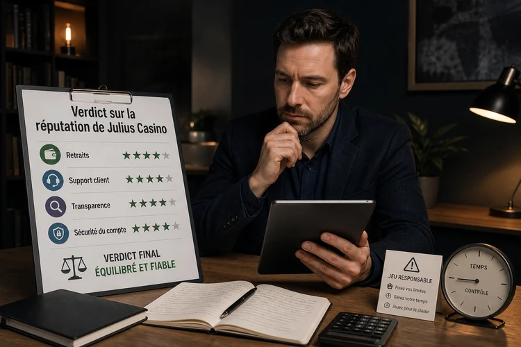 Verdict final sur la réputation de Julius Casino